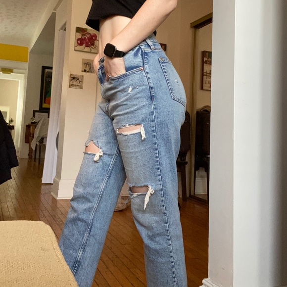 High Waisted “Mom” Jeans Oversized - Picture 4 of 8